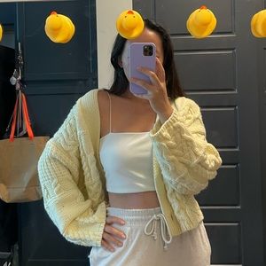 Zara patchwork cardigan